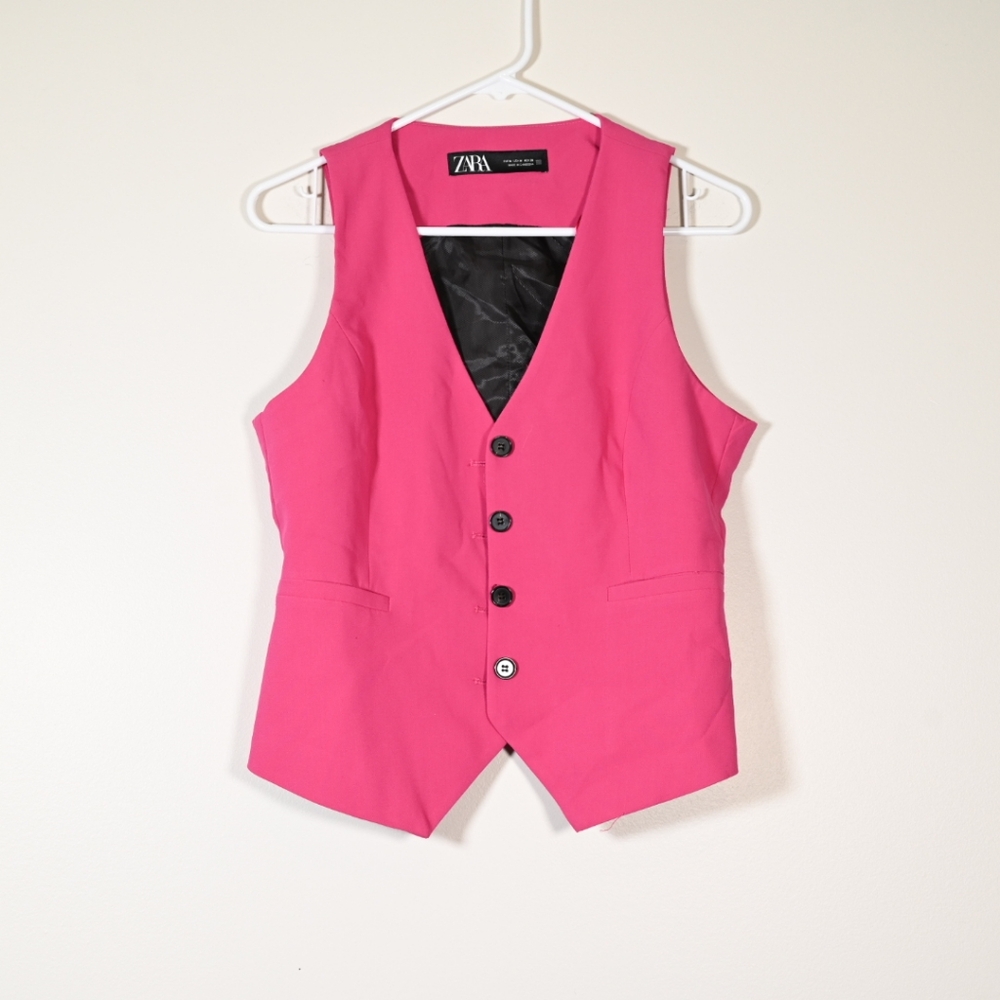 Zara Vest M Pink
